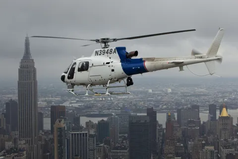 CBP Helicopter Patrols NYC