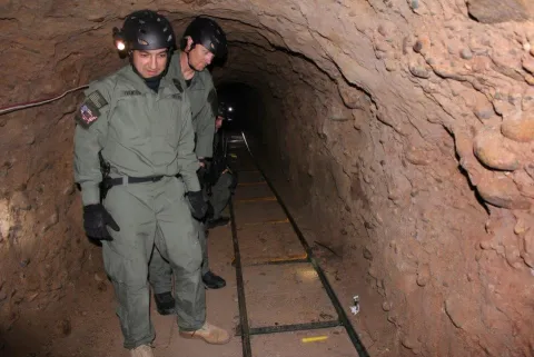 drug trafficking tunnels