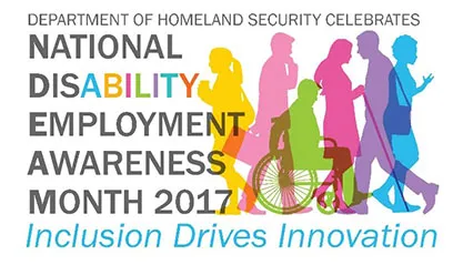 2017 National Disability Employment Awareness Month Logo