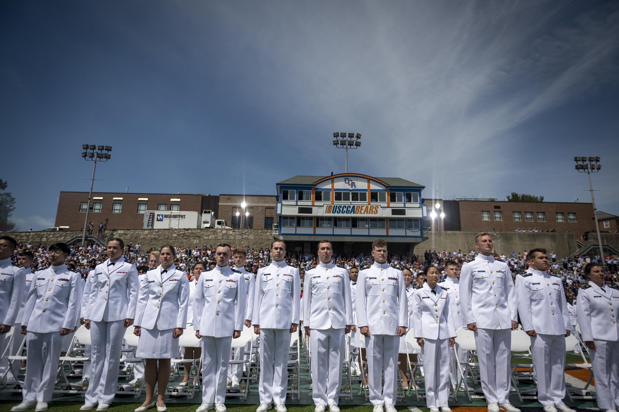 DHS Secretary Alejandro Mayorkas Attends 2022 USCGA Commencement (17