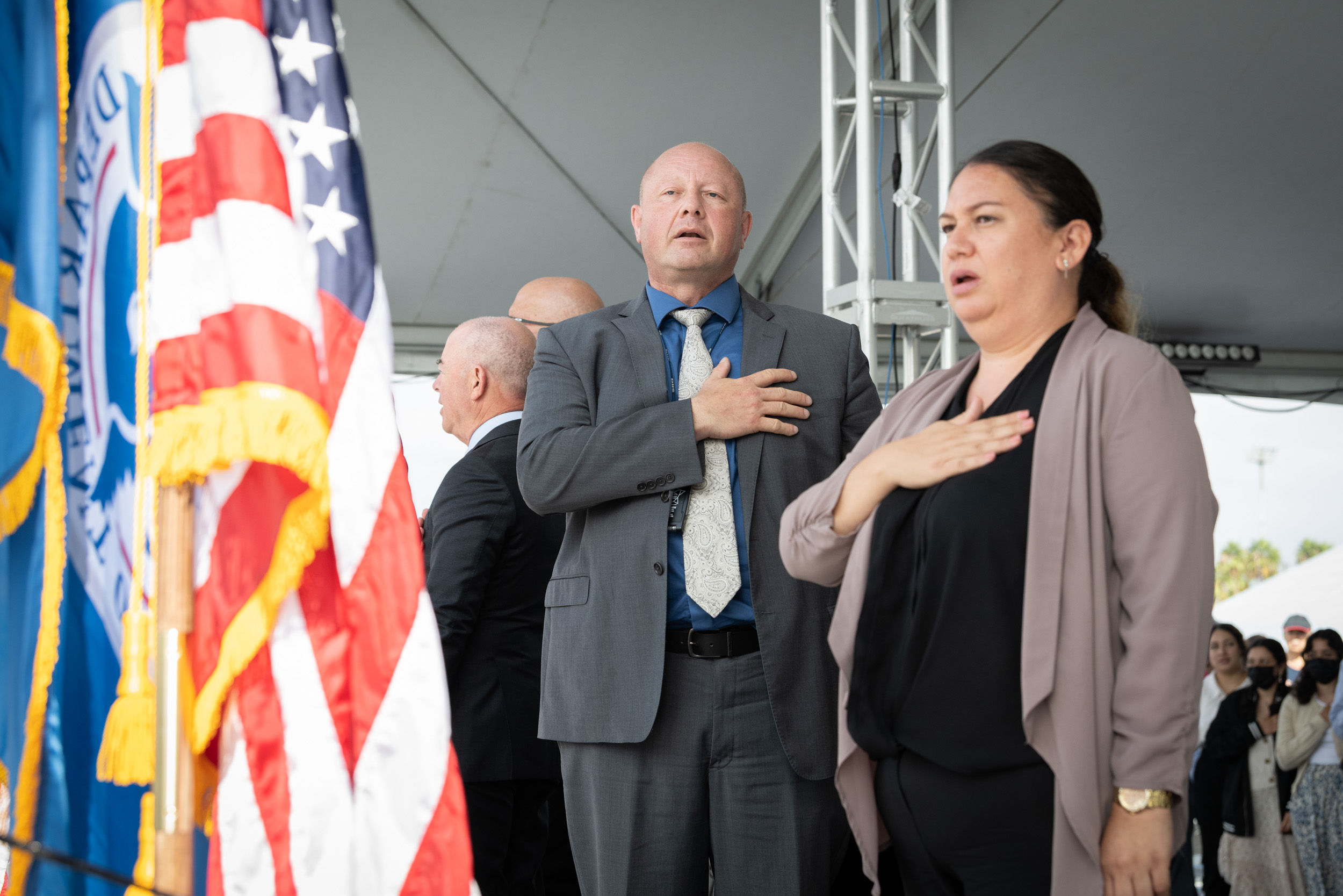 DHS Secretary Alejandro Mayorkas Participates in a USCIS Special ...