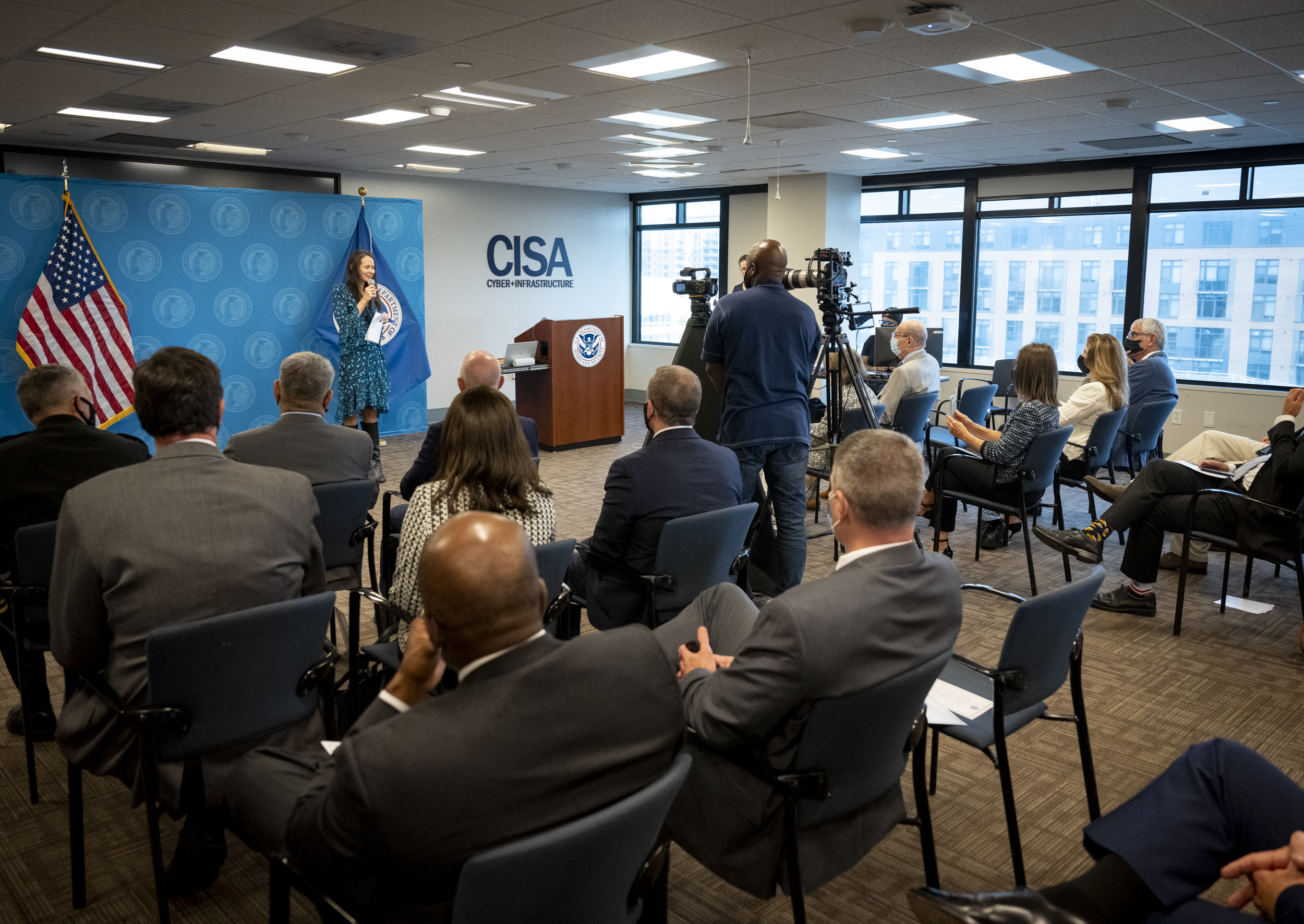 DHS Secretary Alejandro Mayorkas Participates in CISA Swearing In ...