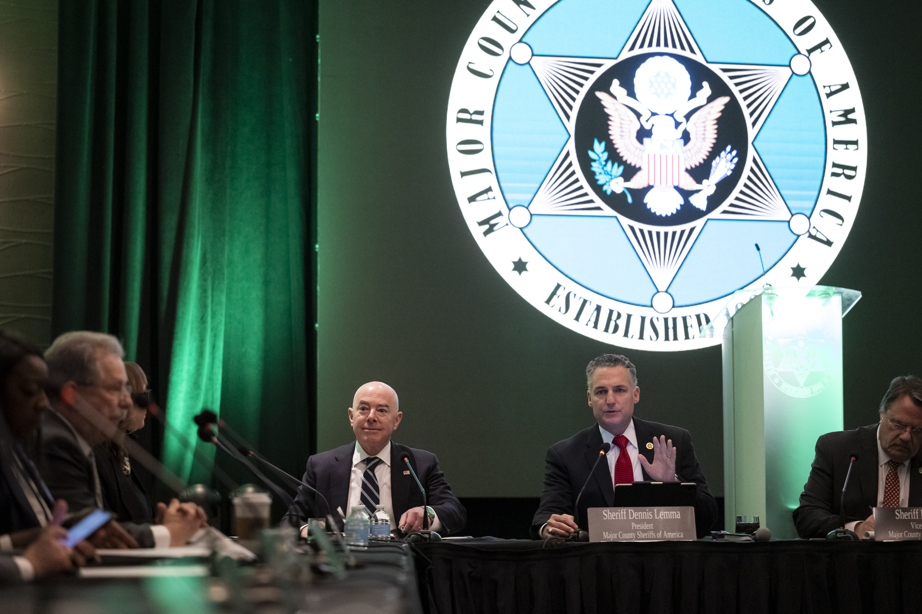 DHS Secretary Alejandro Mayorkas Gives Remarks during the MCSA Winter
