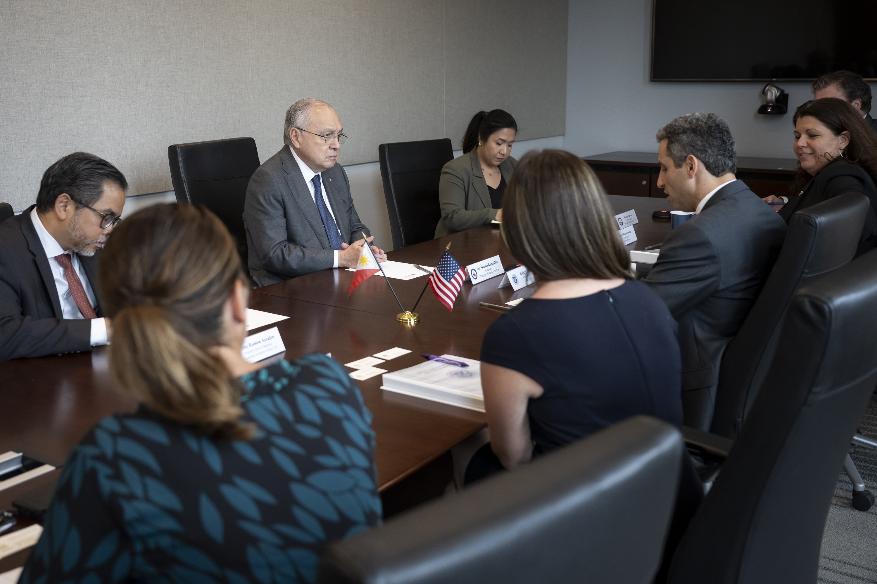 DHS Under Secretary Rob Silvers Meets with the Ambassador of the ...