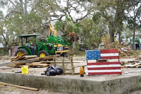 Image: Damage from Hurricane Idalia