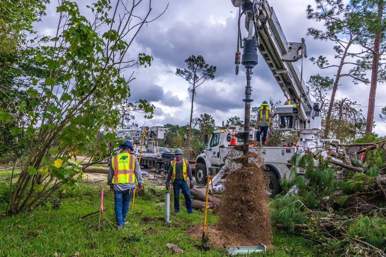 Image: Damage from Hurricane Idalia