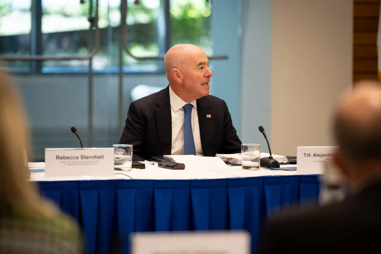 Image: DHS Secretary Alejandro Mayorkas Attends Homeland Security Advisory Council Meeting (023)