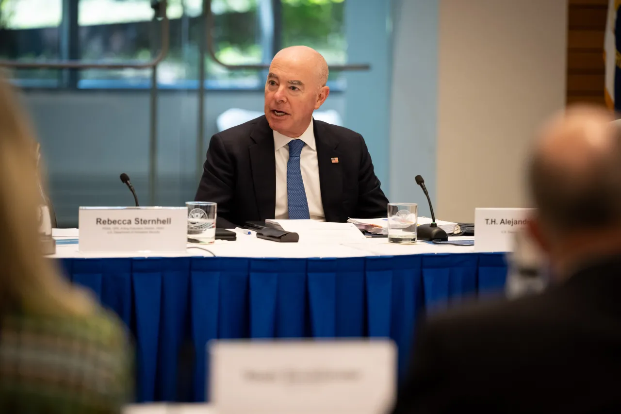 Image: DHS Secretary Alejandro Mayorkas Attends Homeland Security Advisory Council Meeting (024)