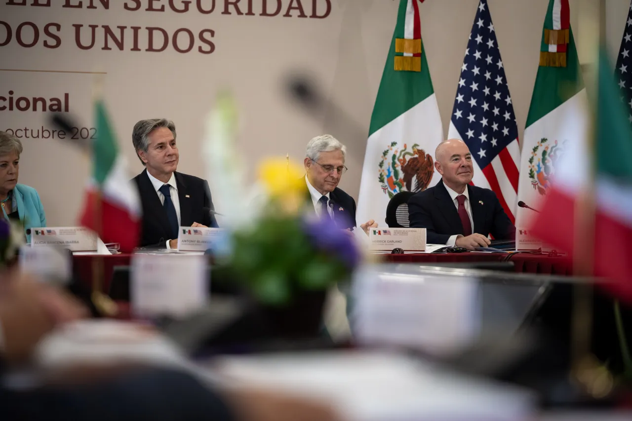 Image: DHS Secretary Alejandro Mayorkas Participates in U.S.-Mexico HLSD (057)