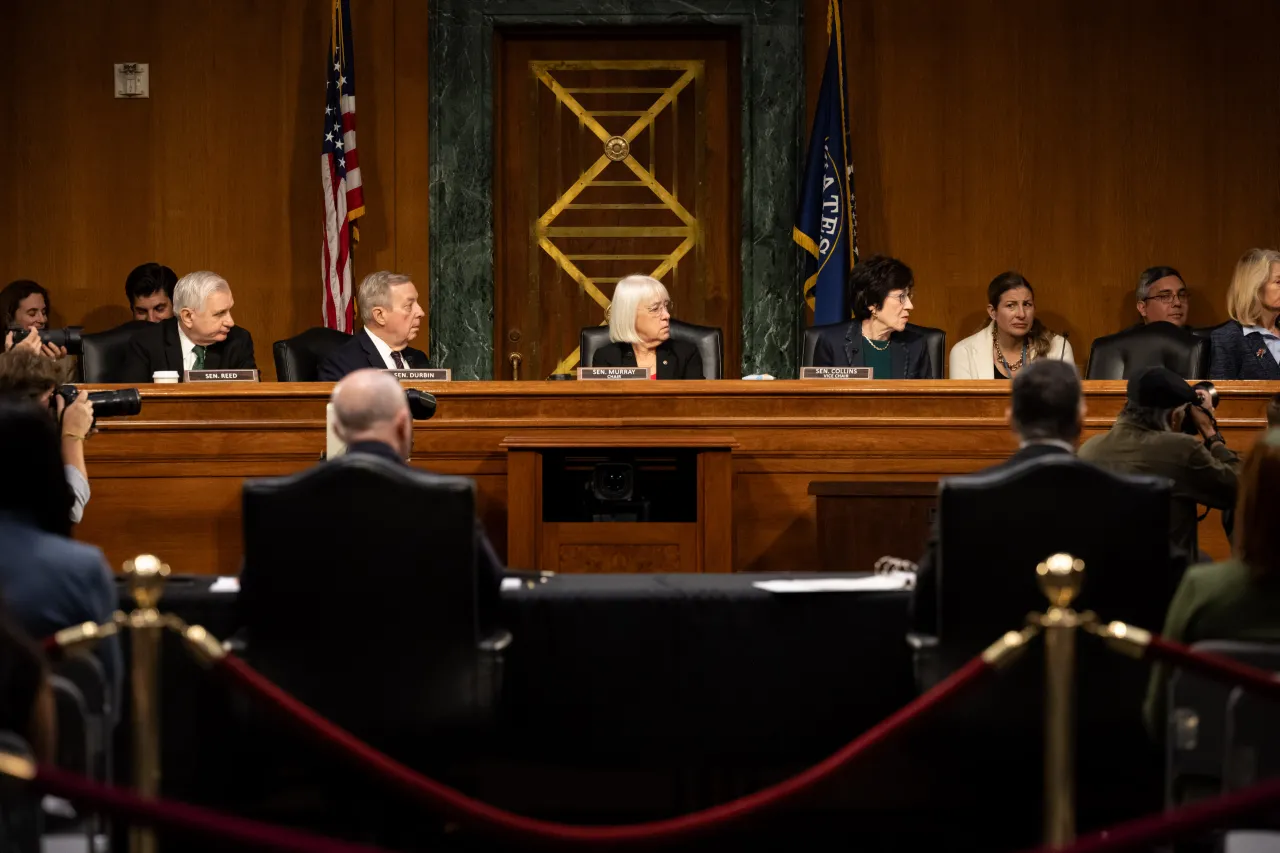 Image: DHS Secretary Alejandro Mayorkas Participates in a Senate Appropriations Committee Hearing (011)