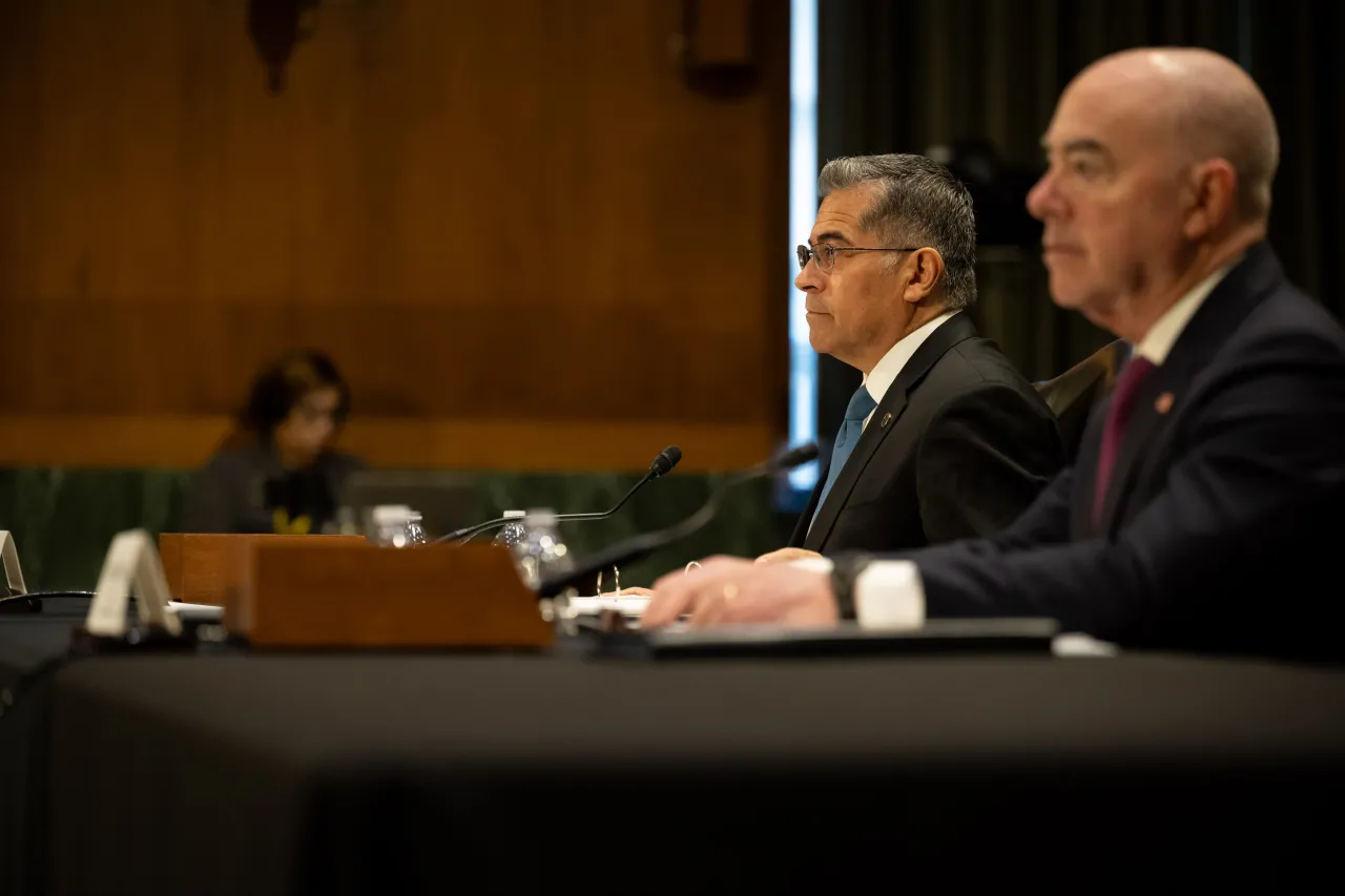 Image: DHS Secretary Alejandro Mayorkas Participates in a Senate Appropriations Committee Hearing (019)