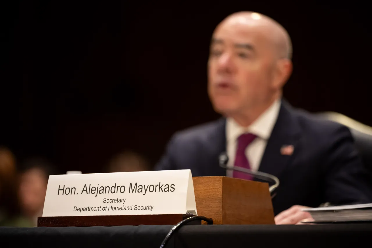 Image: DHS Secretary Alejandro Mayorkas Participates in a Senate Appropriations Committee Hearing (026)