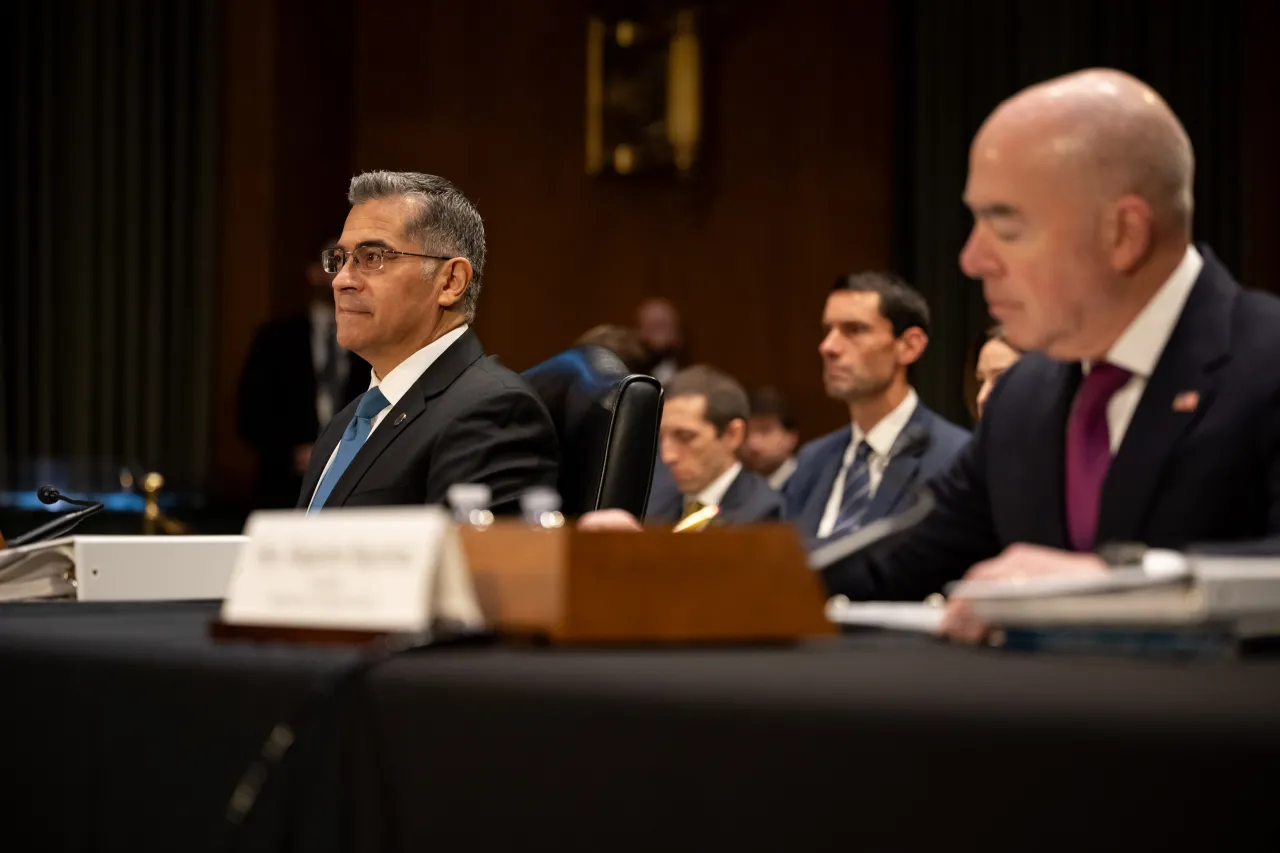 Image: DHS Secretary Alejandro Mayorkas Participates in a Senate Appropriations Committee Hearing (035)