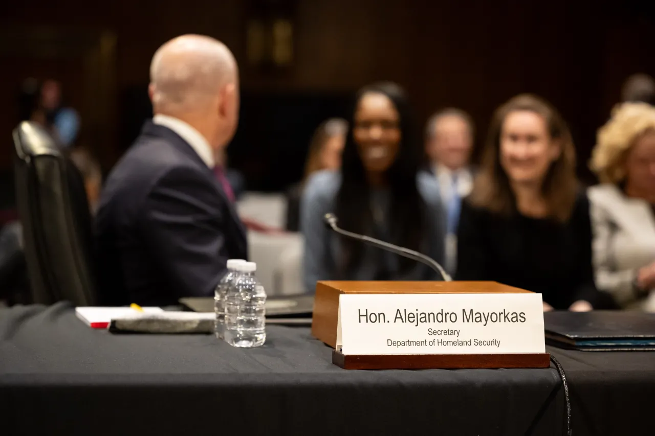 Image: DHS Secretary Alejandro Mayorkas Participates in a Senate Appropriations Committee Hearing (046)