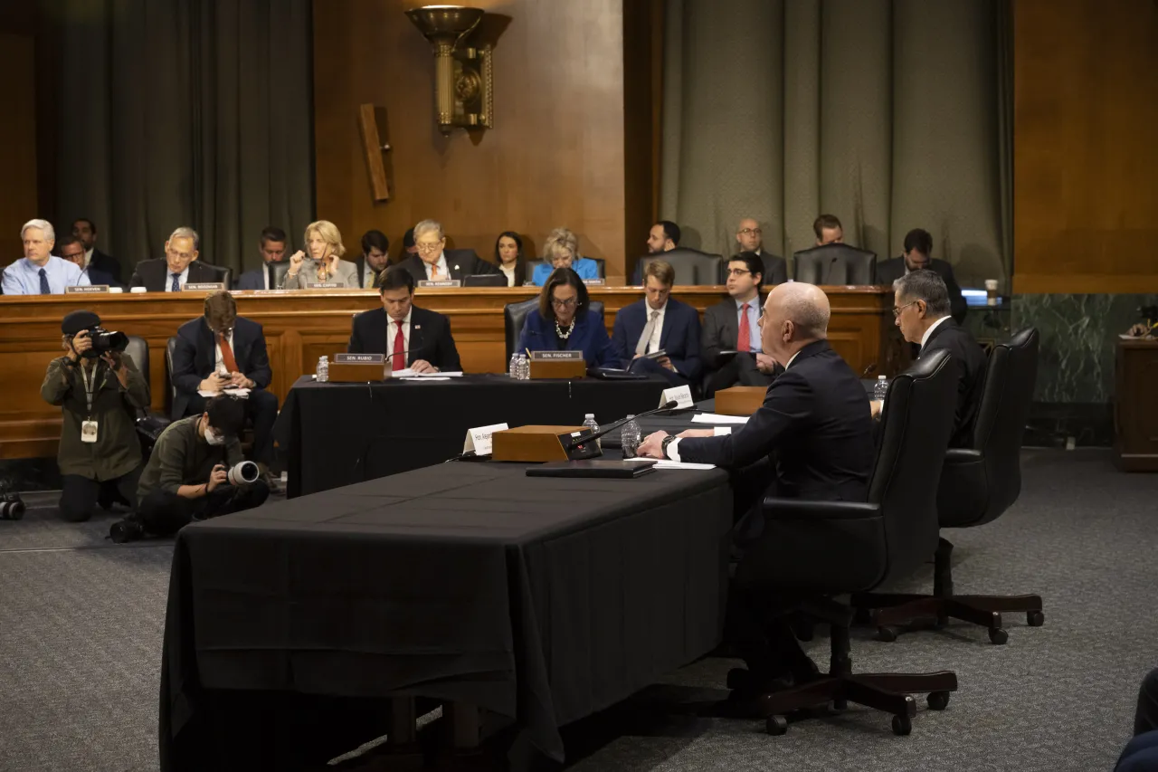 Image: DHS Secretary Alejandro Mayorkas Participates in a Senate Appropriations Committee Hearing (049)