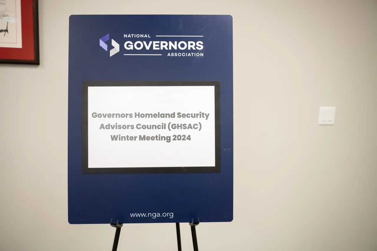 Image: DHS Secretary Alejandro Mayorkas Meets with National Governors Association - Winter Meeting with Homeland Security Advisors (001)