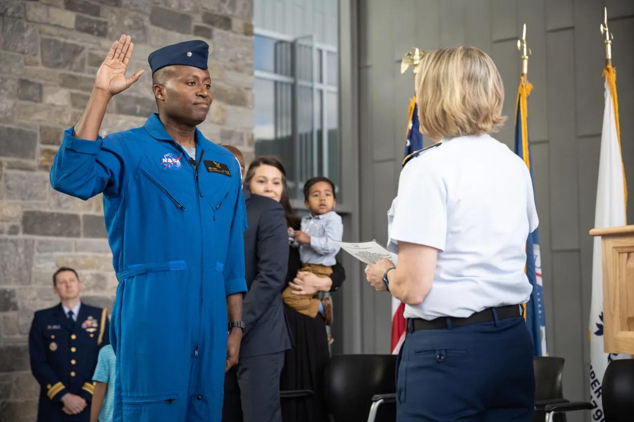 Image: DHS Senior Official Performing the Duties of the Deputy Secretary Kristie Canegallo Delivers Remarks at the Swearing in of Dr. Andre Douglas (007)