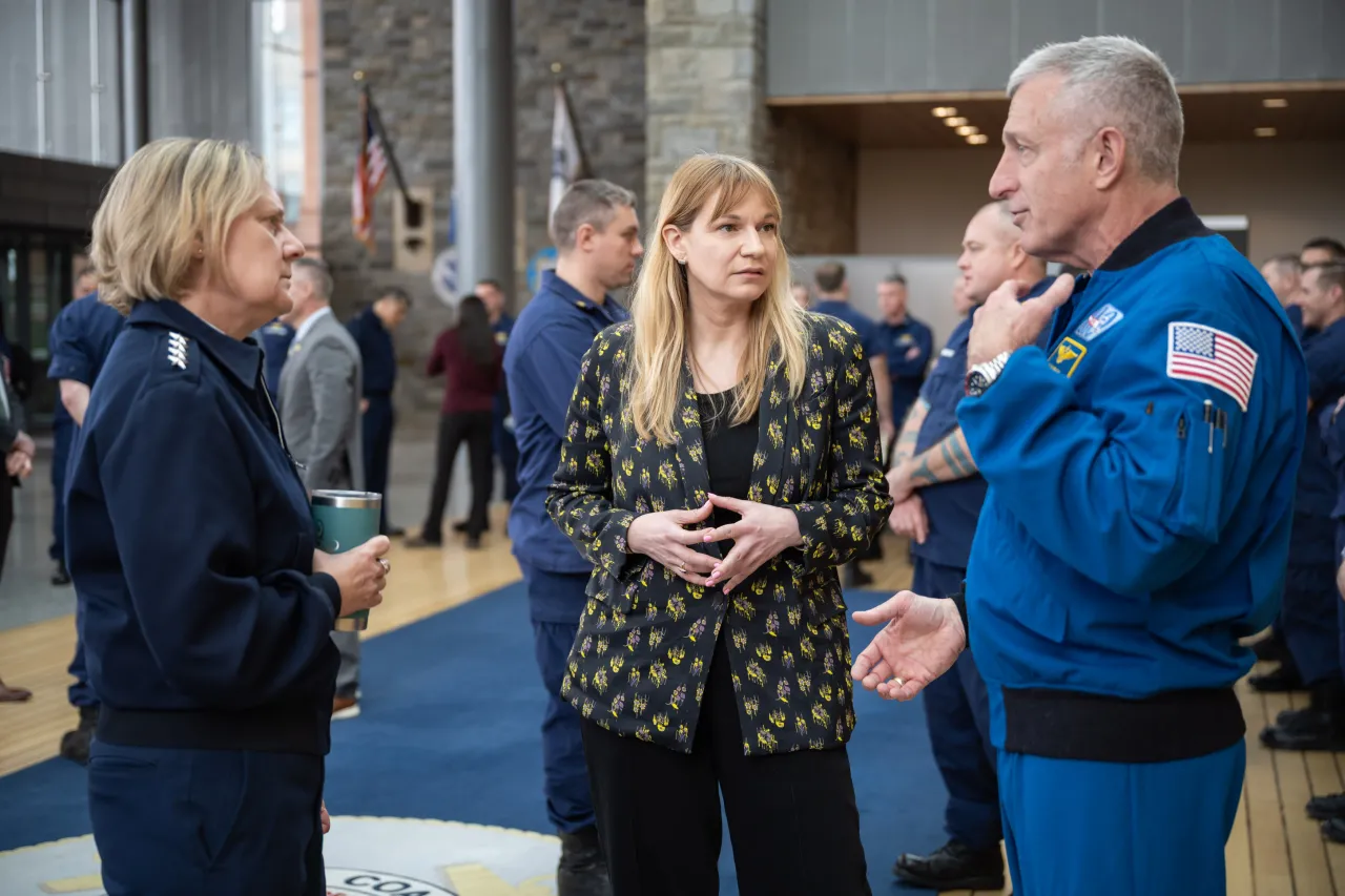 Image: DHS Senior Official Performing the Duties of the Deputy Secretary Kristie Canegallo Delivers Remarks at the Swearing in of Dr. Andre Douglas (016)