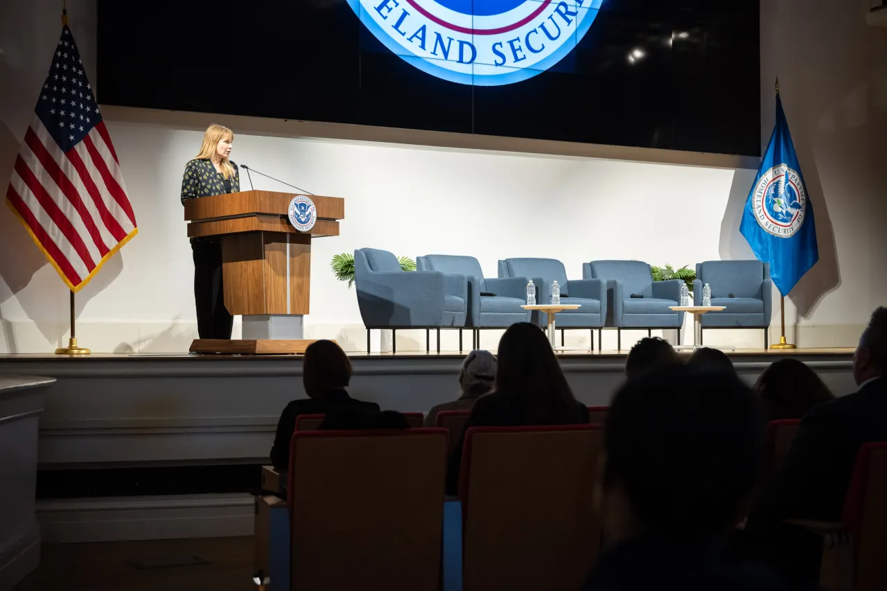 Image: DHS Senior Official Performing the Duties of the Deputy Secretary Kristie Canegallo Participates in National Women's History Month Program (004)