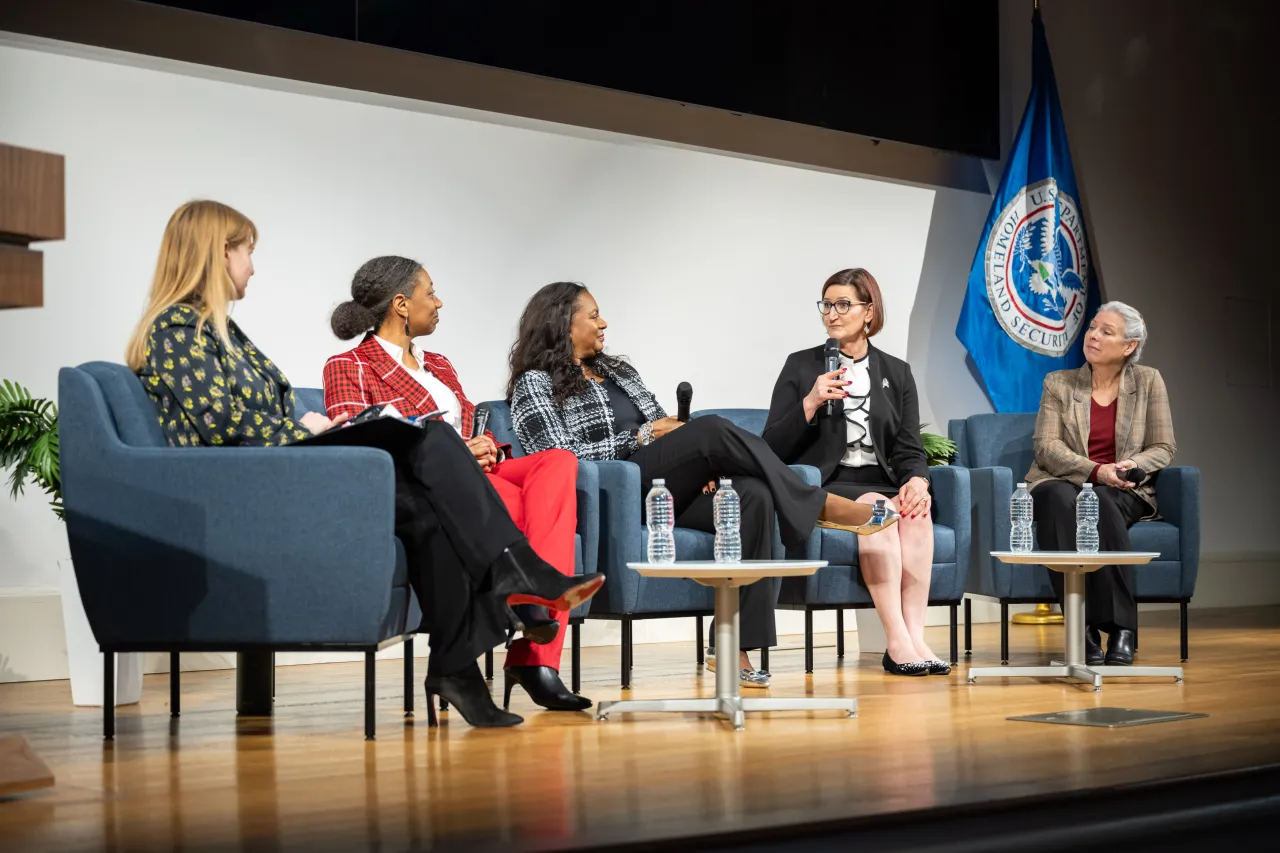 Image: DHS Senior Official Performing the Duties of the Deputy Secretary Kristie Canegallo Participates in National Women's History Month Program (010)