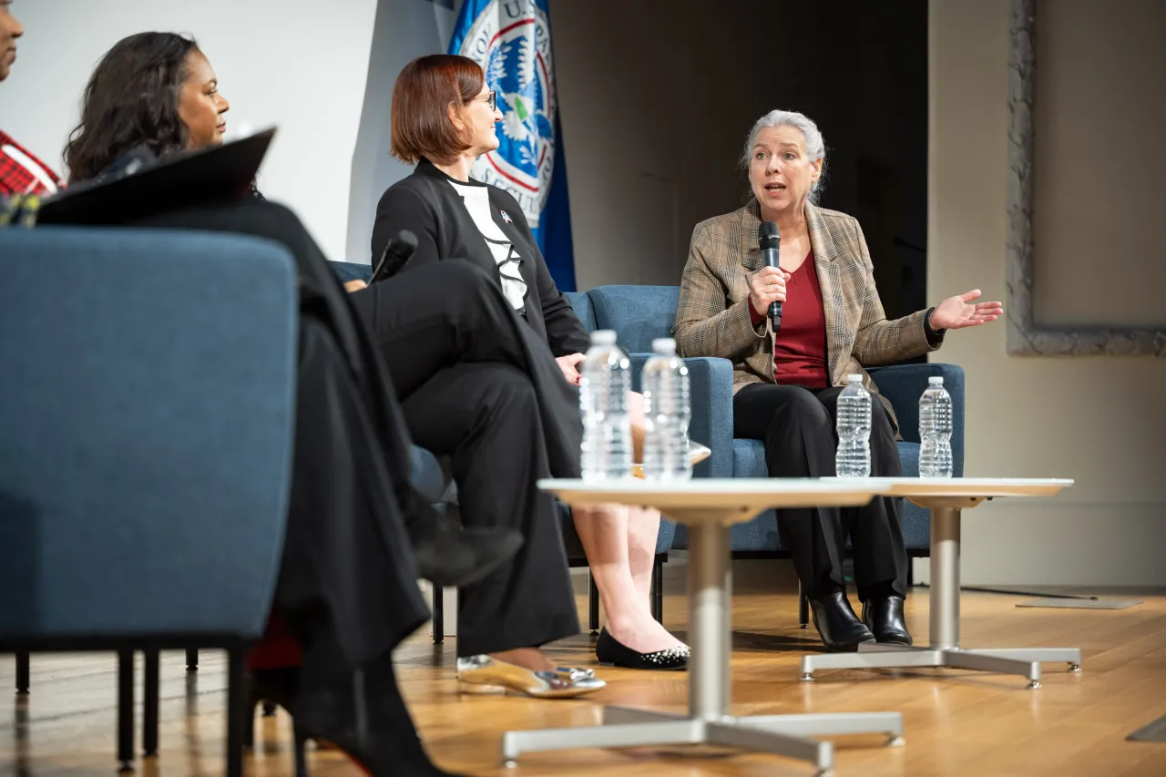 Image: DHS Senior Official Performing the Duties of the Deputy Secretary Kristie Canegallo Participates in National Women's History Month Program (025)