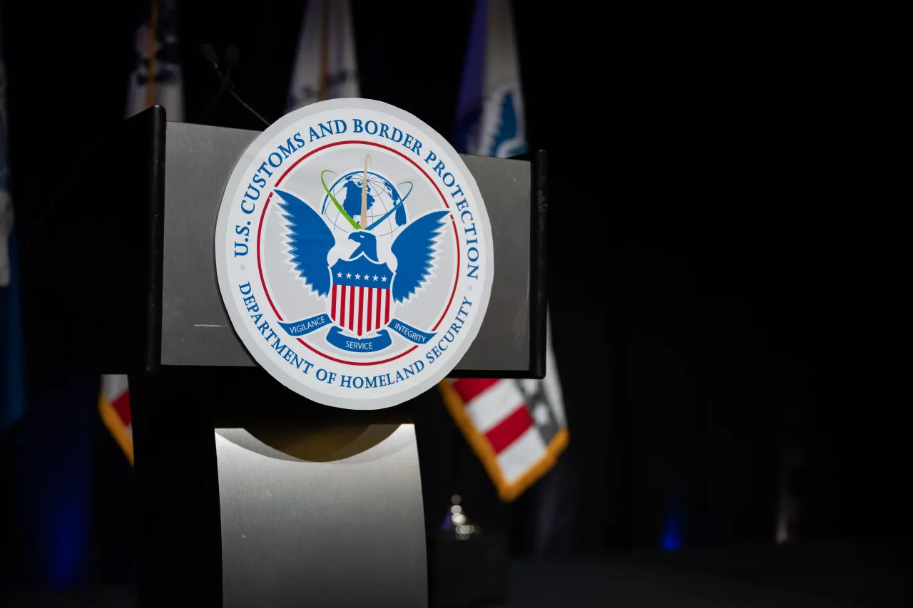 Image: DHS Secretary Alejandro Mayorkas Provides Remarks at CBP 2024 Trade Facilitation and Cargo Security Summit (005)
