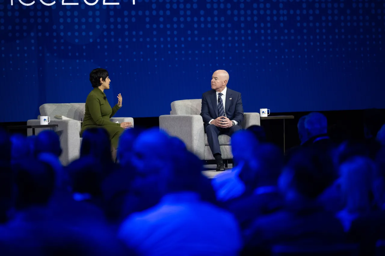 Image: DHS Secretary Alejandro Mayorkas Participates in Fireside Chat at RSA Conference (032)