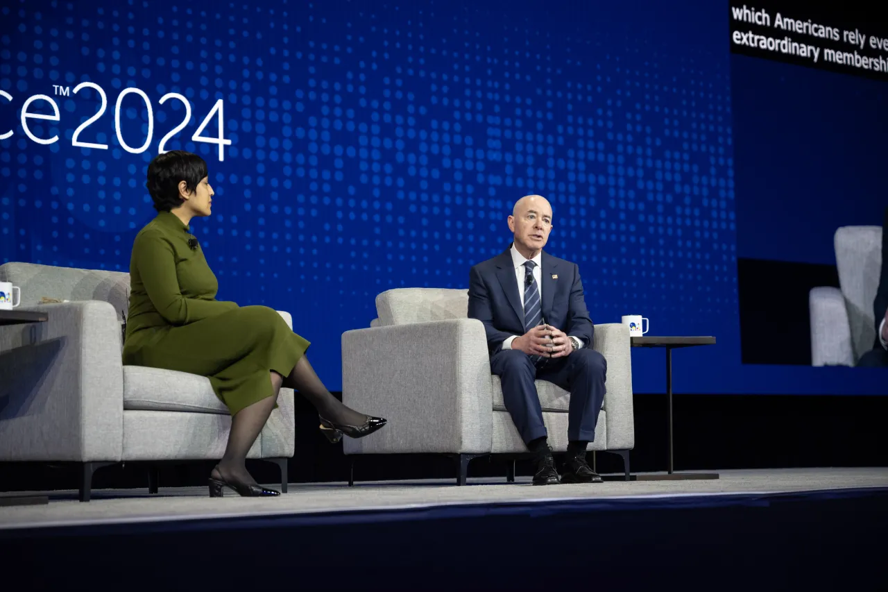 Image: DHS Secretary Alejandro Mayorkas Participates in Fireside Chat at RSA Conference (037)