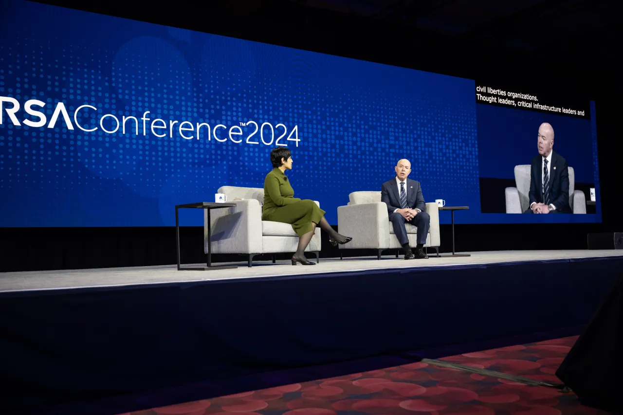 Image: DHS Secretary Alejandro Mayorkas Participates in Fireside Chat at RSA Conference (038)