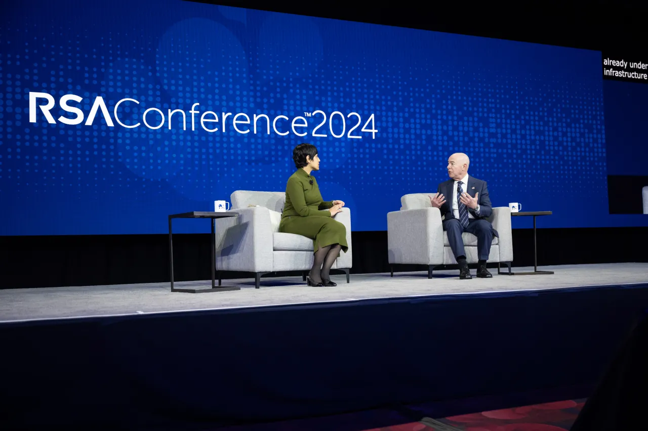 Image: DHS Secretary Alejandro Mayorkas Participates in Fireside Chat at RSA Conference (040)