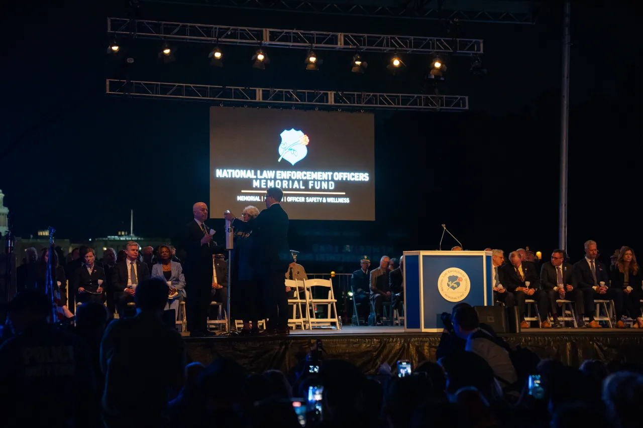 Image: DHS Secretary Alejandro Mayorkas Participates in the Annual Candlelight Vigil on the National Mall (017)