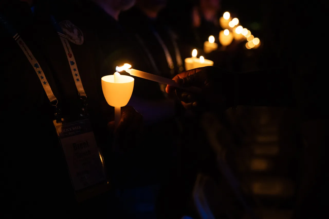 Image: DHS Secretary Alejandro Mayorkas Participates in the Annual Candlelight Vigil on the National Mall (020)