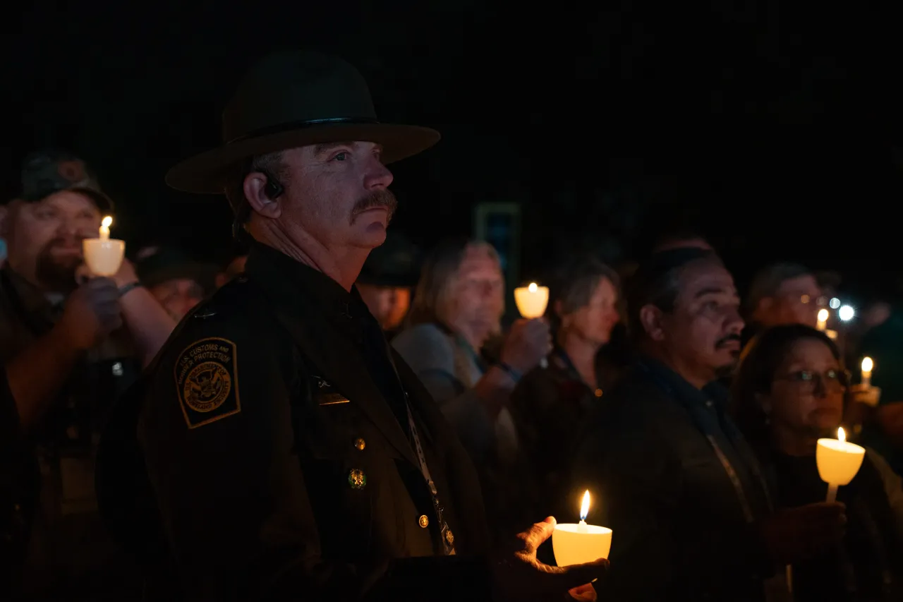 Image: DHS Secretary Alejandro Mayorkas Participates in the Annual Candlelight Vigil on the National Mall (022)