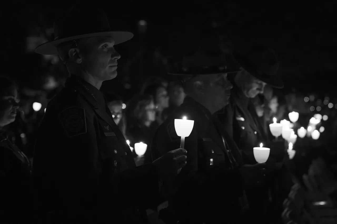 Image: DHS Secretary Alejandro Mayorkas Participates in the Annual Candlelight Vigil on the National Mall (033)