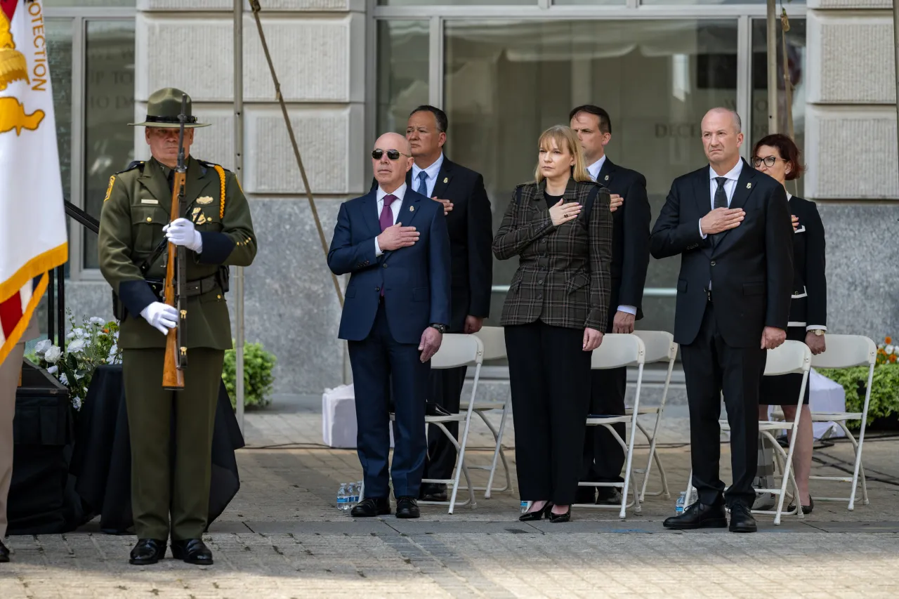 Image: DHS Secretary Alejandro Mayorkas Attends the Annual CBP Valor Memorial and Wreath Laying Ceremony 2024 (013)