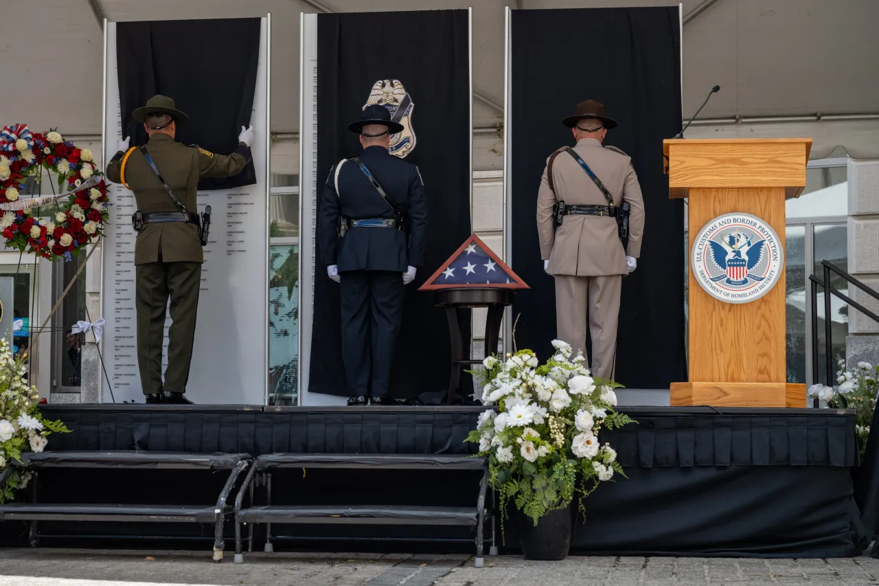 Image: DHS Secretary Alejandro Mayorkas Attends the Annual CBP Valor Memorial and Wreath Laying Ceremony 2024 (072)