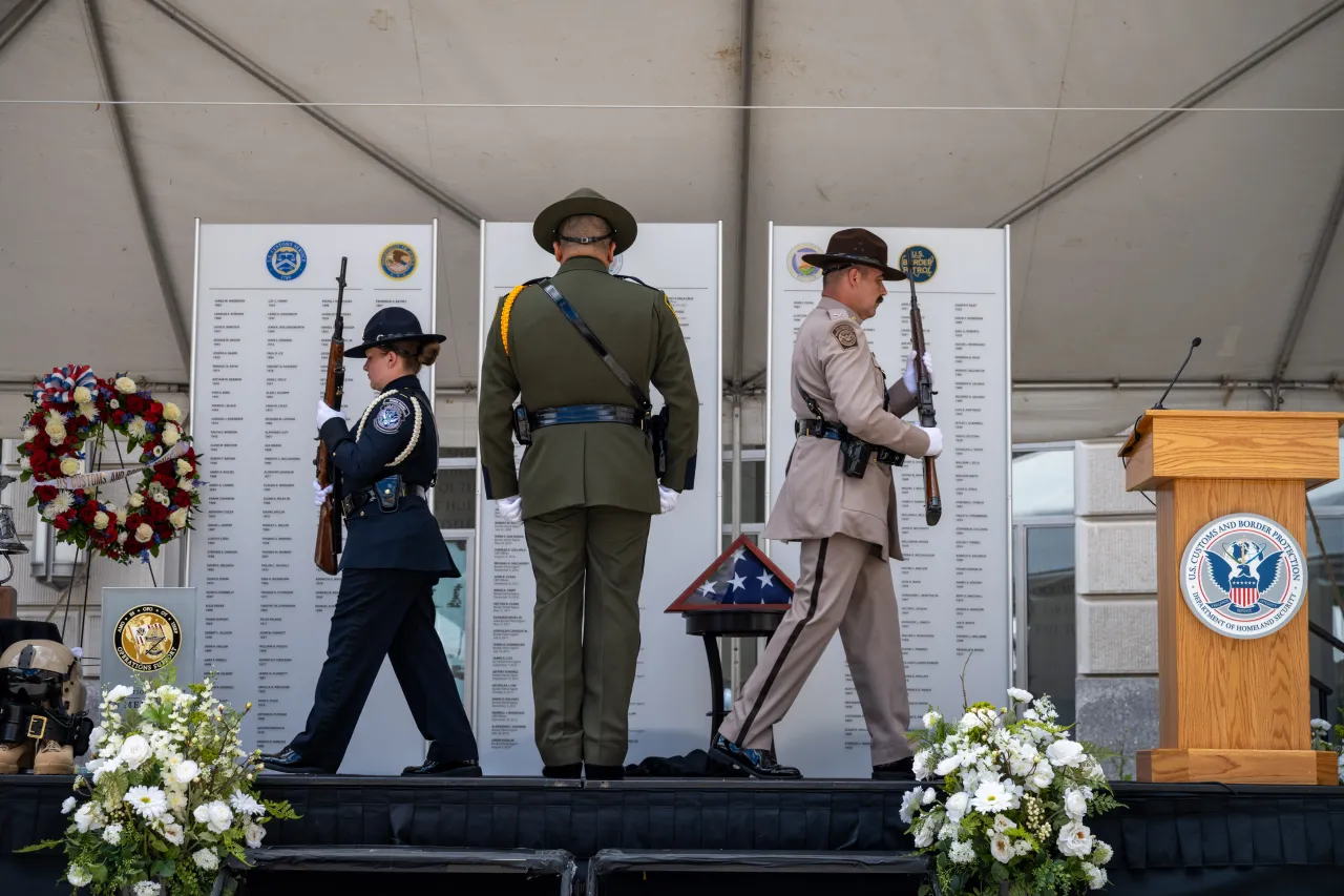 Image: DHS Secretary Alejandro Mayorkas Attends the Annual CBP Valor Memorial and Wreath Laying Ceremony 2024 (074)