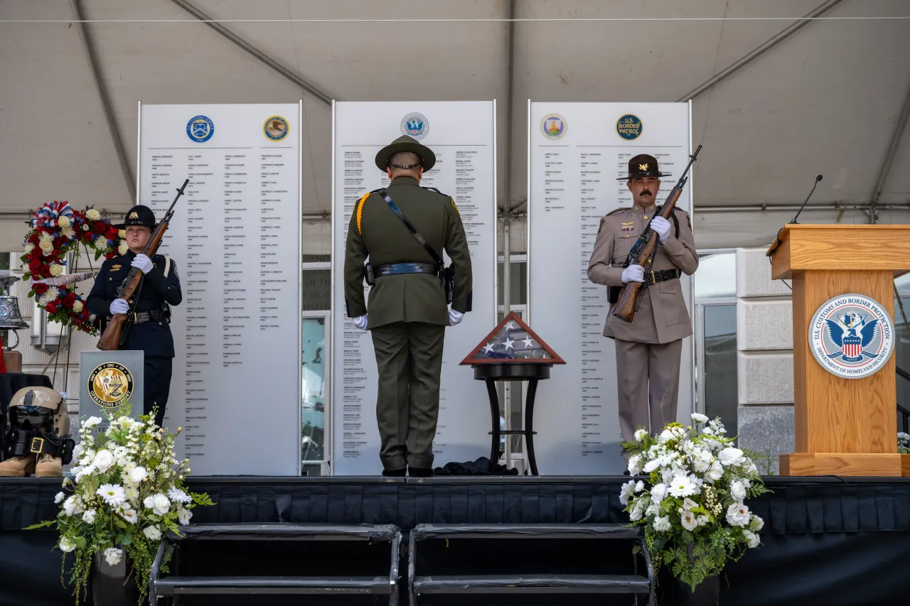 Image: DHS Secretary Alejandro Mayorkas Attends the Annual CBP Valor Memorial and Wreath Laying Ceremony 2024 (075)