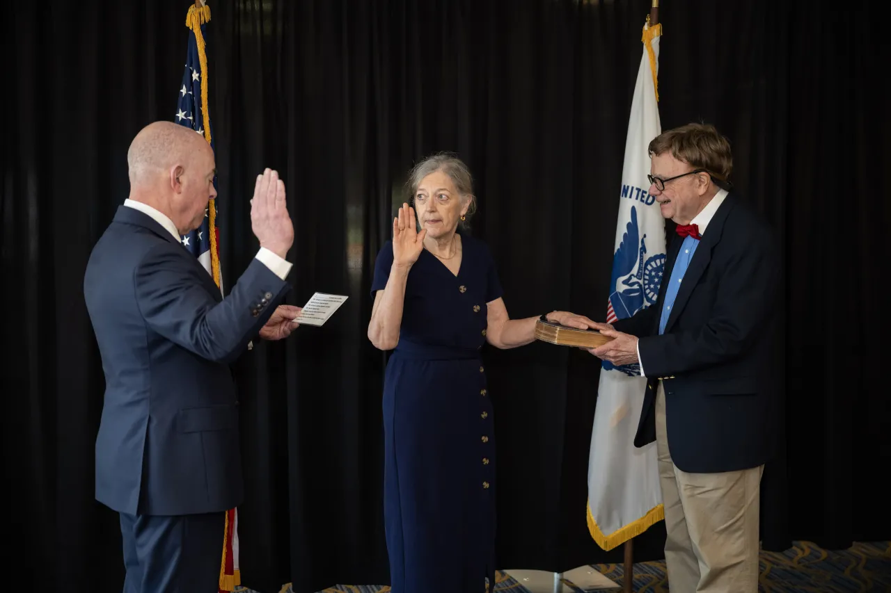 Image: DHS Secretary Alejandro Mayorkas Attends the 2024 U.S. Coast Guard Academy Commencement   (003)