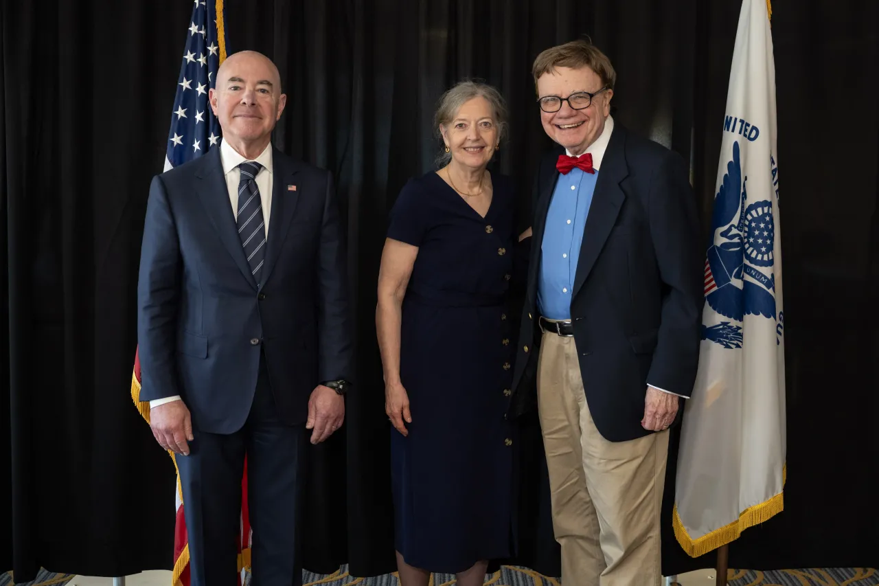 Image: DHS Secretary Alejandro Mayorkas Attends the 2024 U.S. Coast Guard Academy Commencement   (006)