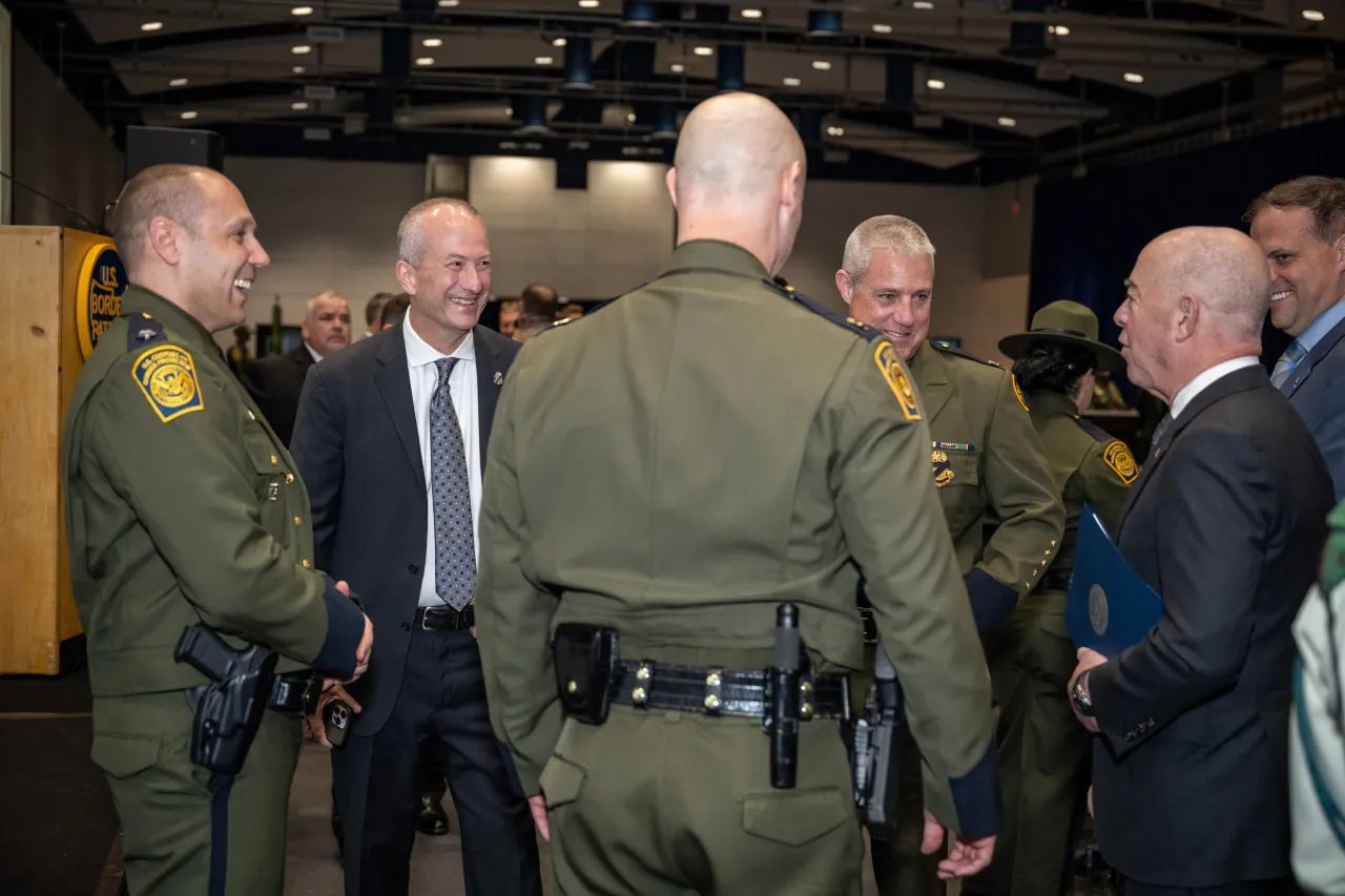 Image: DHS Secretary Alejandro Mayorkas Delivers Remarks at HQ Border Patrol Centennial (003)