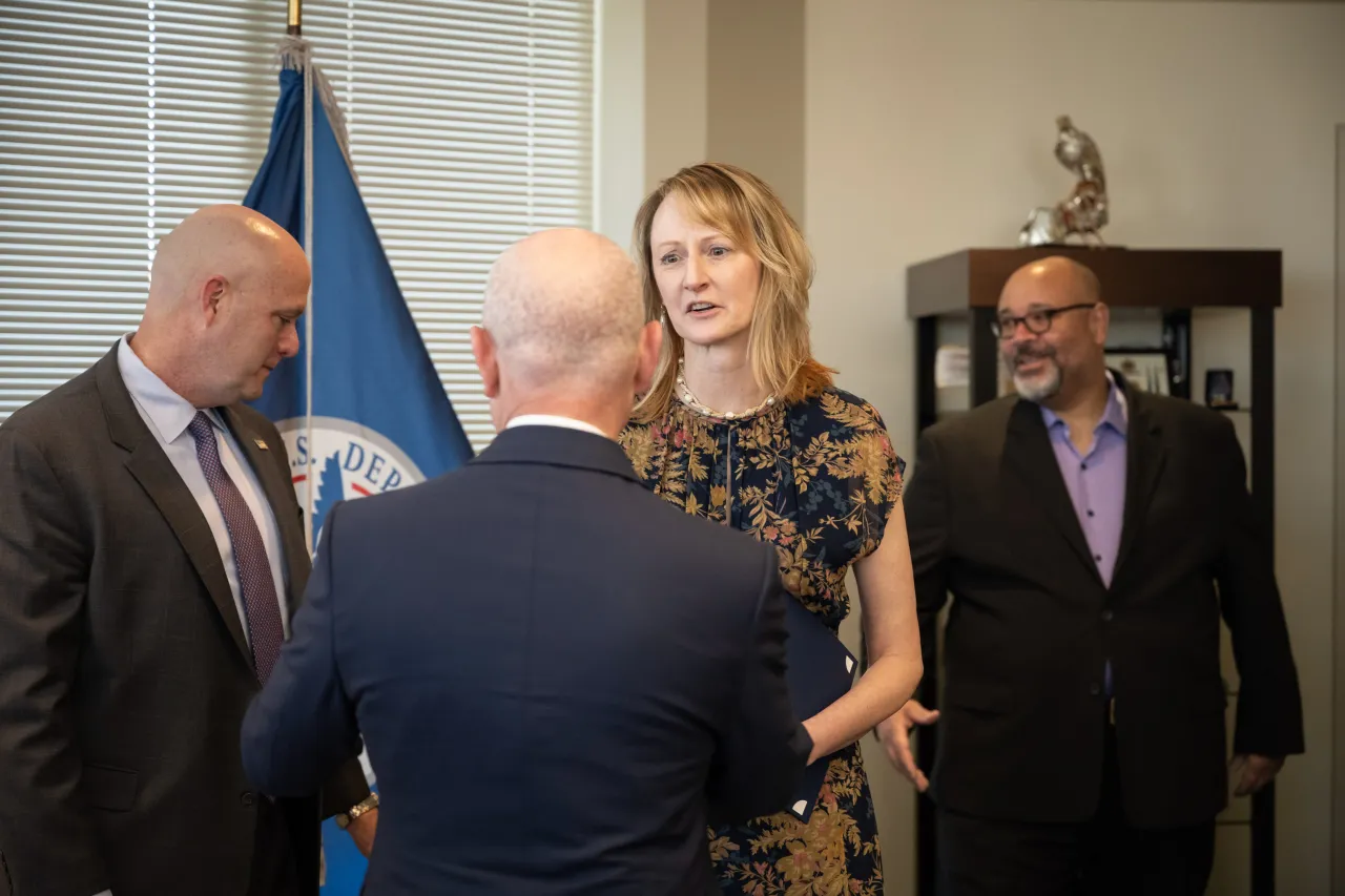 Image: DHS Secretary Alejandro Mayorkas Presentation of Distinguished Service Medal to ICE Deputy Director and Senior Official Performing the Duties of the Director (012)