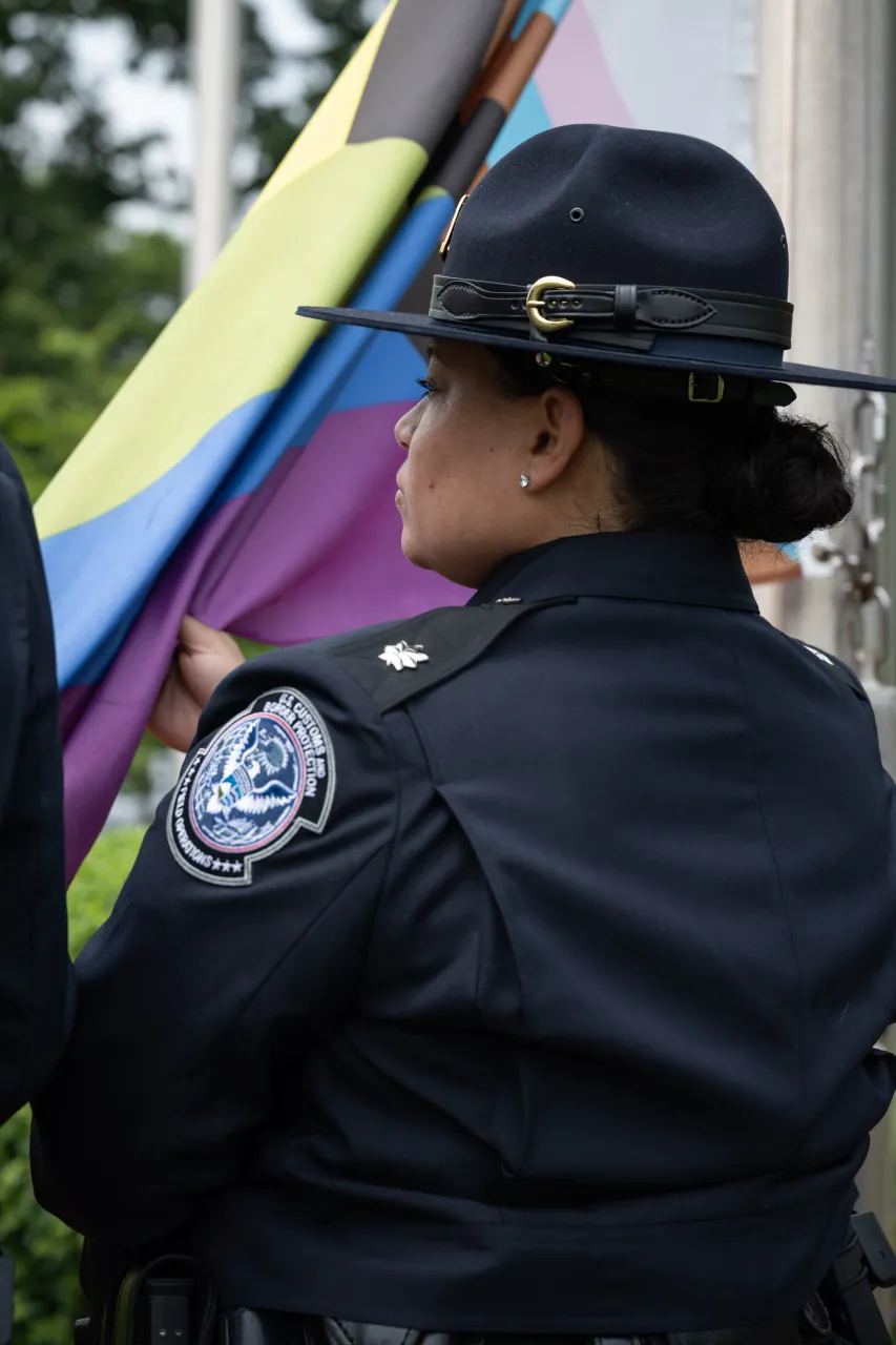 Image: DHS Headquarters Raises Pride Flag 2024 (018)