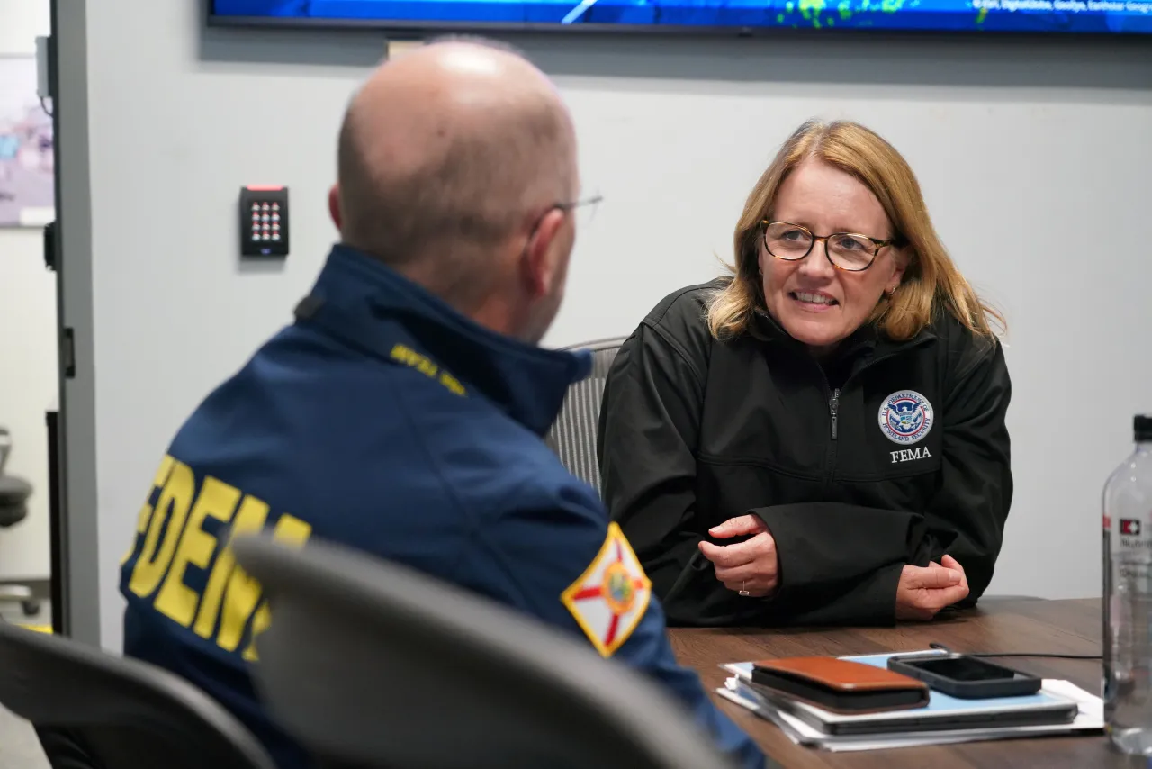 Image: FEMA Administrator Criswell is on the Ground to Respond to Hurricane Milton