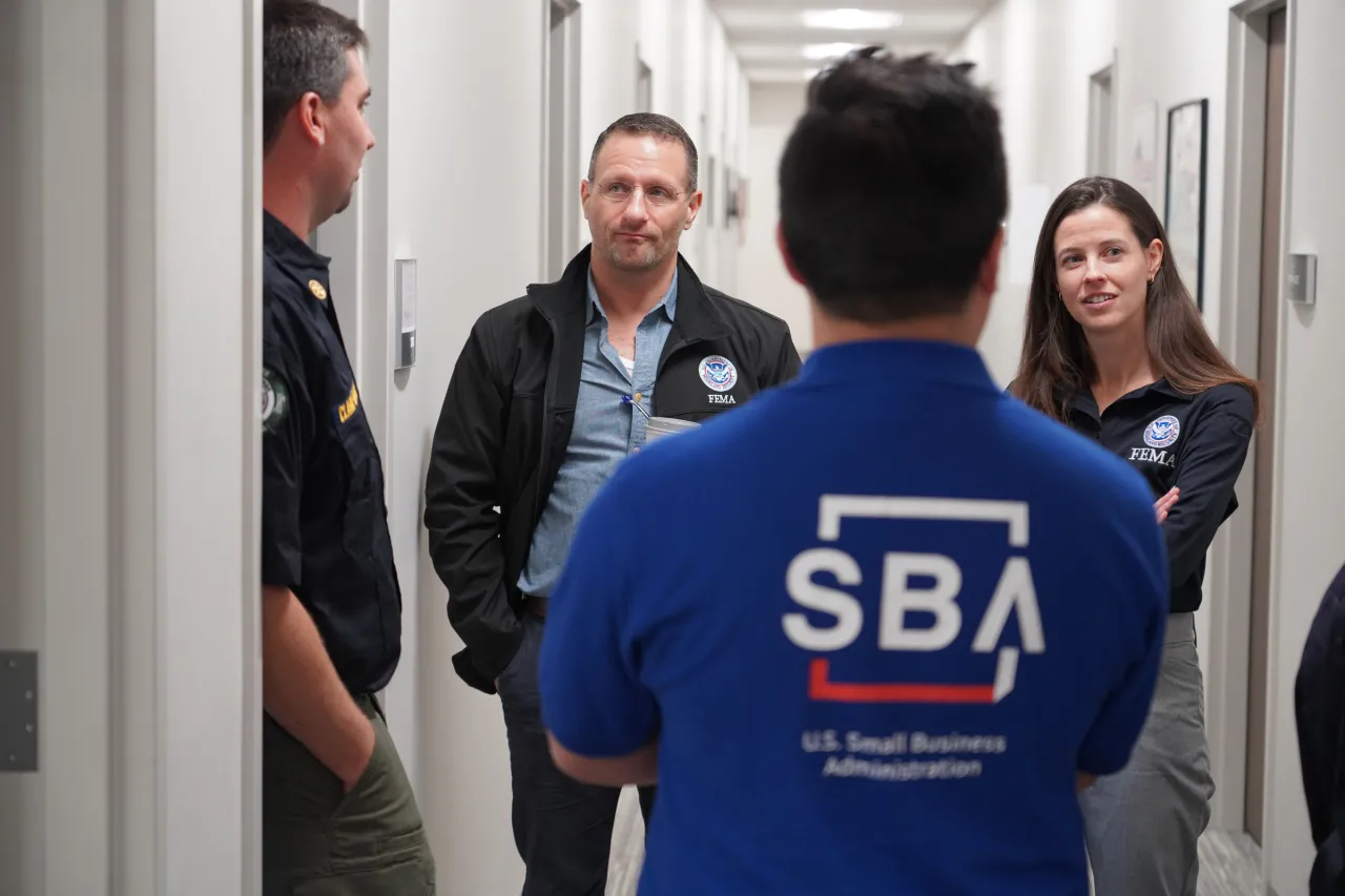 Image: FEMA and SBA's Associate Administrators Visit Spartanburg's Emergency Operation Center in SC. (013)