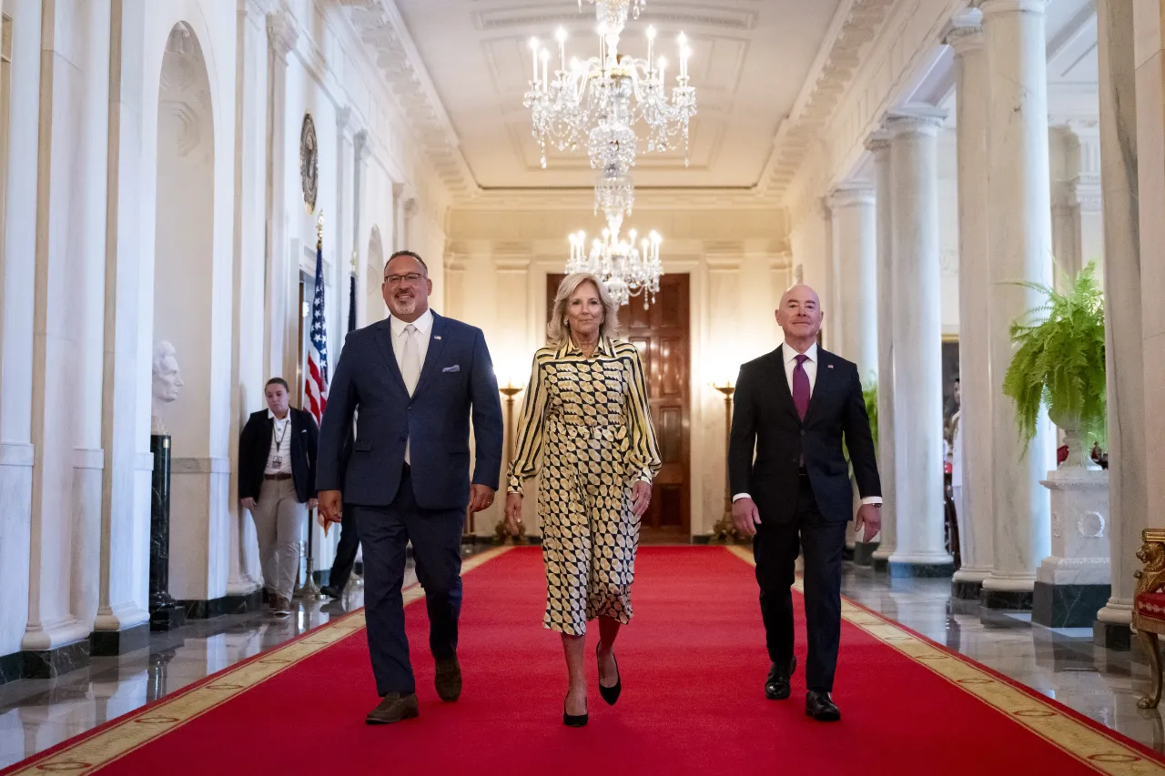 Image: DHS Secretary Alejandro Mayorkas delivers remarks at the White House Summit, Back to School Safely: Cybersecurity for K-12 Schools  (013)