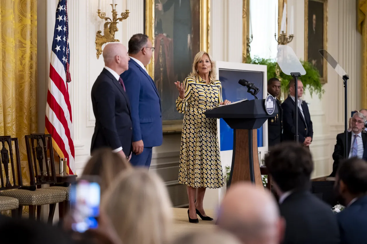 Image: DHS Secretary Alejandro Mayorkas delivers remarks at the White House Summit, Back to School Safely: Cybersecurity for K-12 Schools  (021)