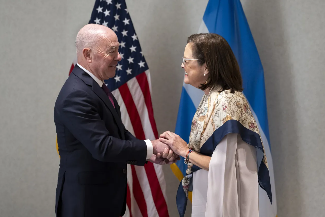 Image: DHS Secretary Alejandro Mayorkas Participates in a Bilateral Meeting with El Salvador Minister of Foreign Affairs (002)