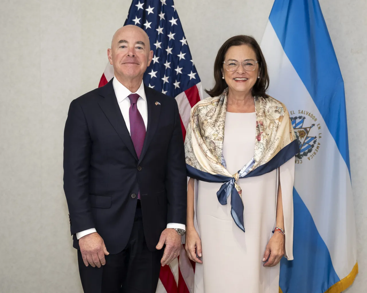 Image: DHS Secretary Alejandro Mayorkas Participates in a Bilateral Meeting with El Salvador Minister of Foreign Affairs (011)