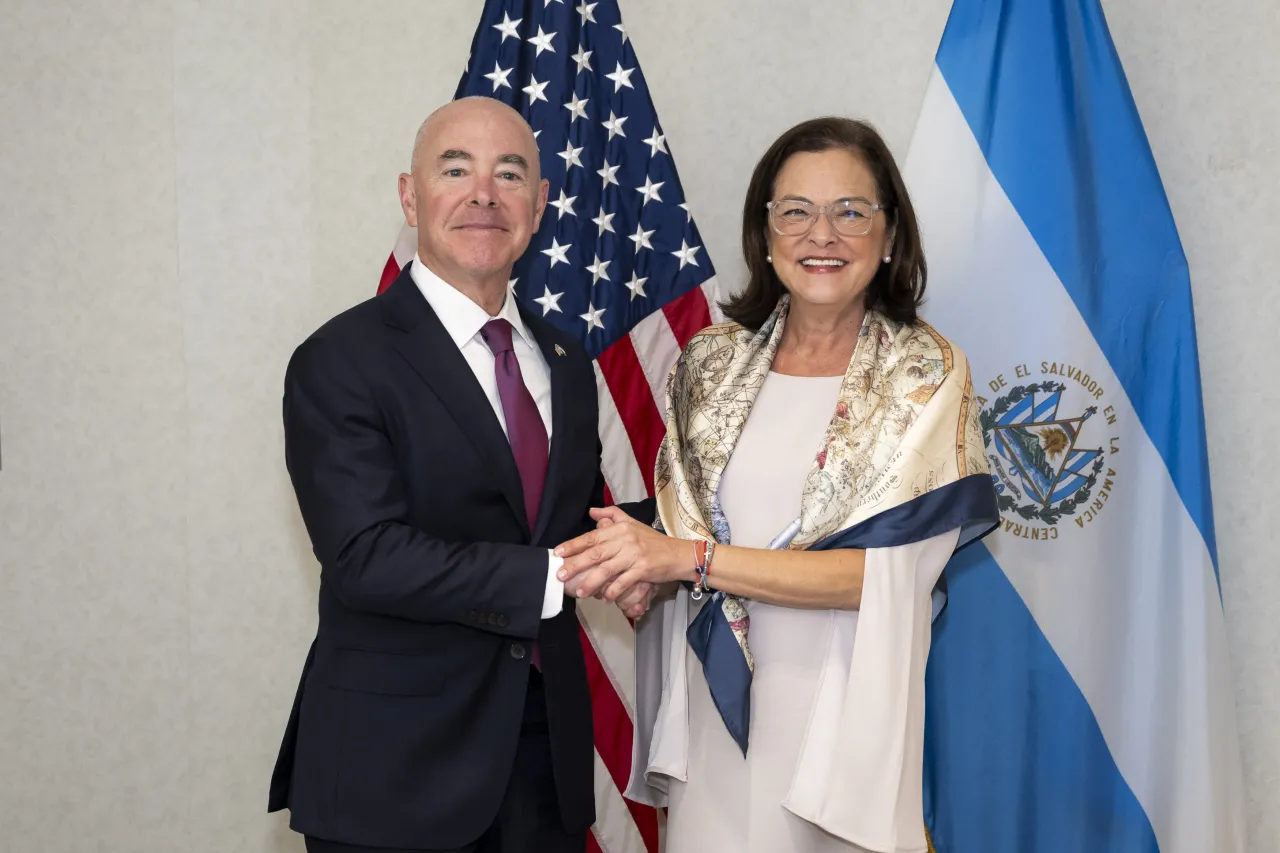 Image: DHS Secretary Alejandro Mayorkas Participates in a Bilateral Meeting with El Salvador Minister of Foreign Affairs (012)